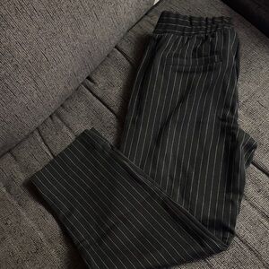a new day Black Pinstripe Dress Pants